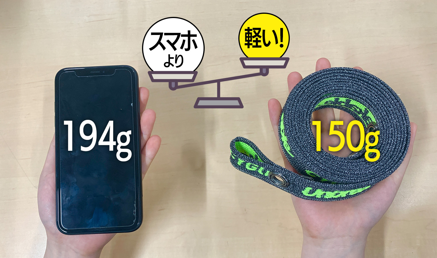 194gのiPhoneXRより軽いアンブレイカブル