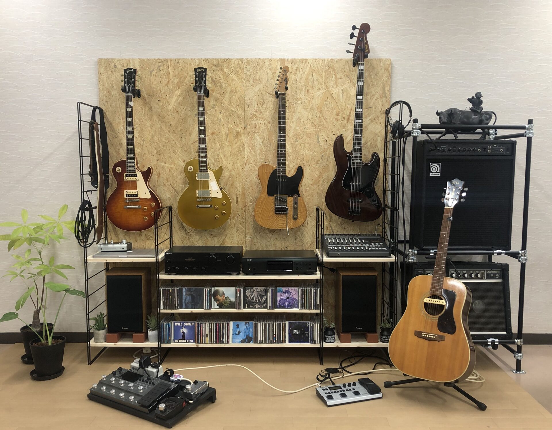 デュライクで作る音楽好きの収納