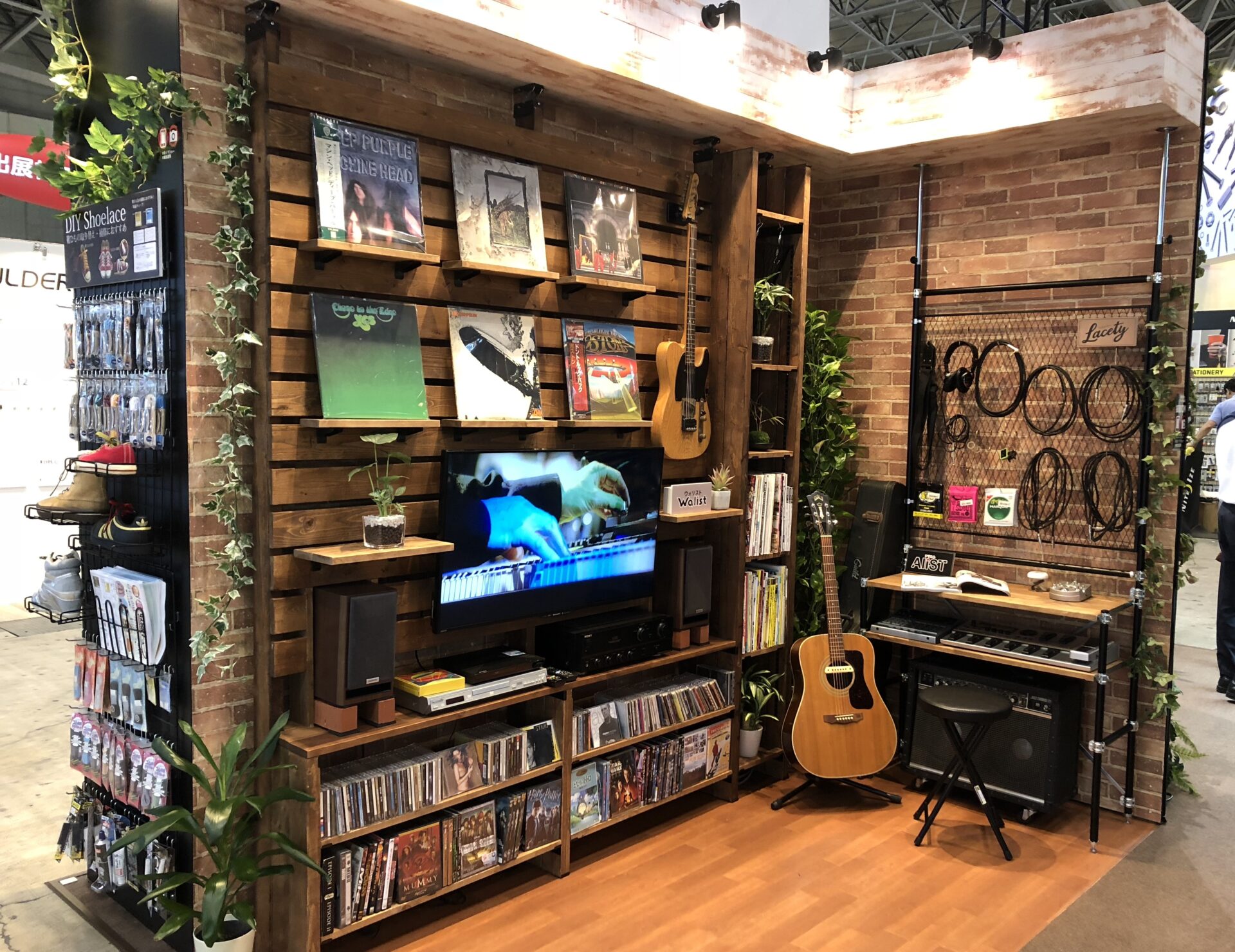 2018年のDIYショーで披露した作品 河西さん担当の音楽好きの部屋