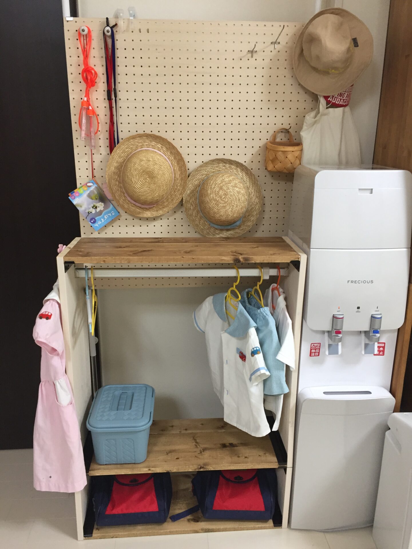 池村さんが作った子ども部屋収納