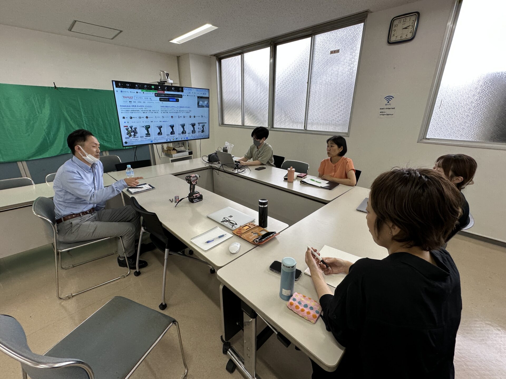 いいものマガジン編集会議の様子