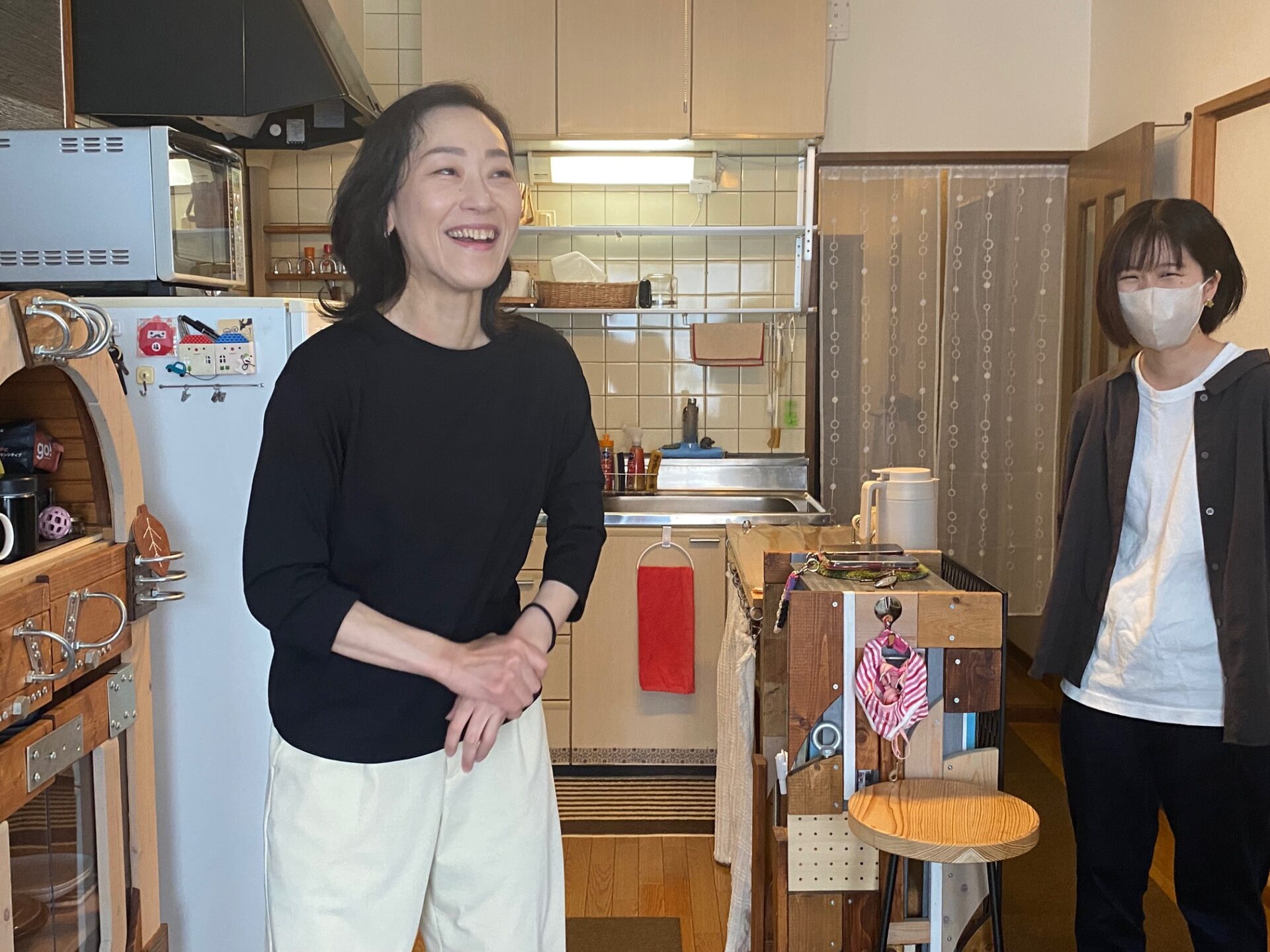 つむゴ家ルームツアーの様子
